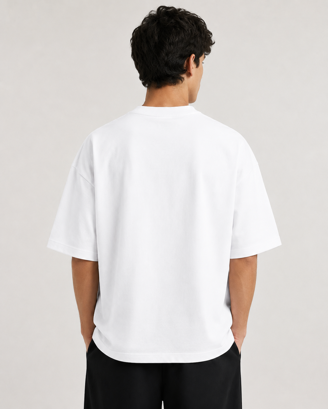 Premium 260 GSM Terry Oversized T-Shirt – Unisex Drop Shoulder Tee