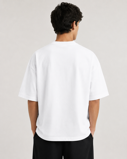 Premium 260 GSM Terry Oversized T-Shirt – Unisex Drop Shoulder Tee