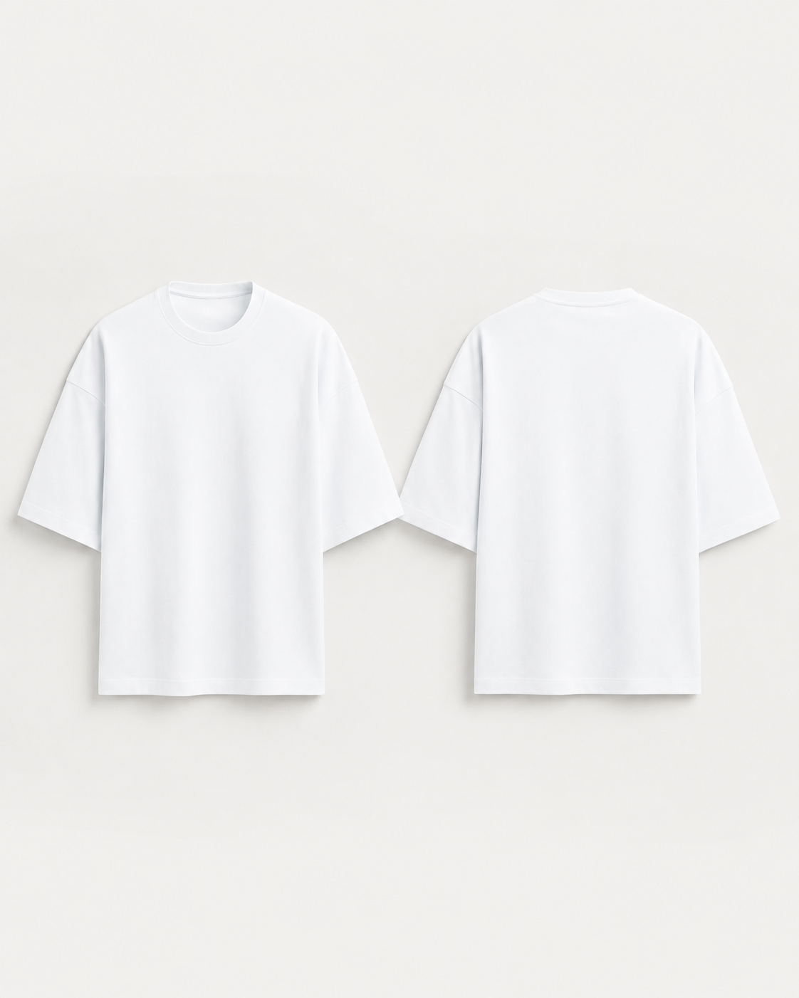 Premium 260 GSM Terry Oversized T-Shirt – Unisex Drop Shoulder Tee