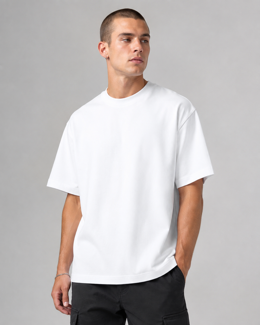 Premium 160 GSM Supima Cotton T-Shirt – Soft & Breathable Unisex Tee
