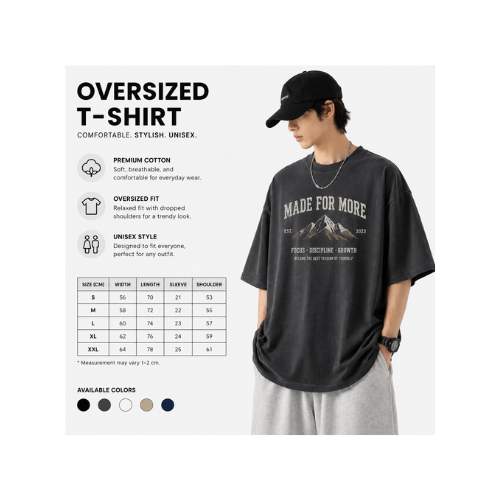 OVERSIZED T-SHIRTS